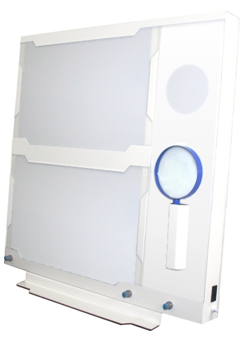 Equipamentos Radiologia - Negatoscópio Mamográfico - Negatoscópio Mamográfico Konex Led 2 Corpos Bivolt
